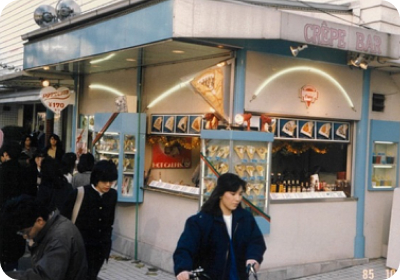 ジャパニーズクレープの誕生