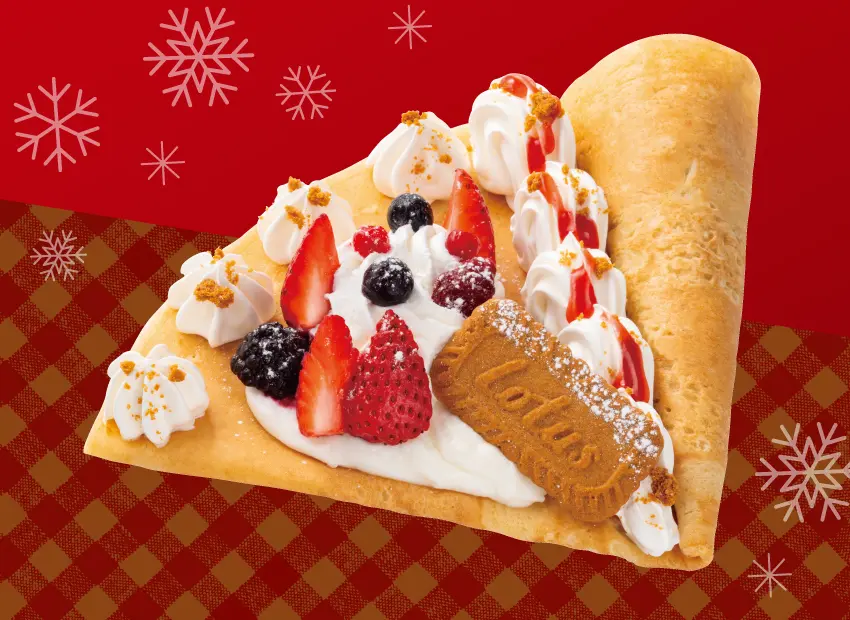 ベリーレアチーズ with Biscoff®