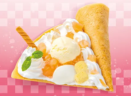 ピーチヨーグルトサンデー