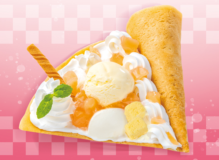 ピーチヨーグルトサンデー