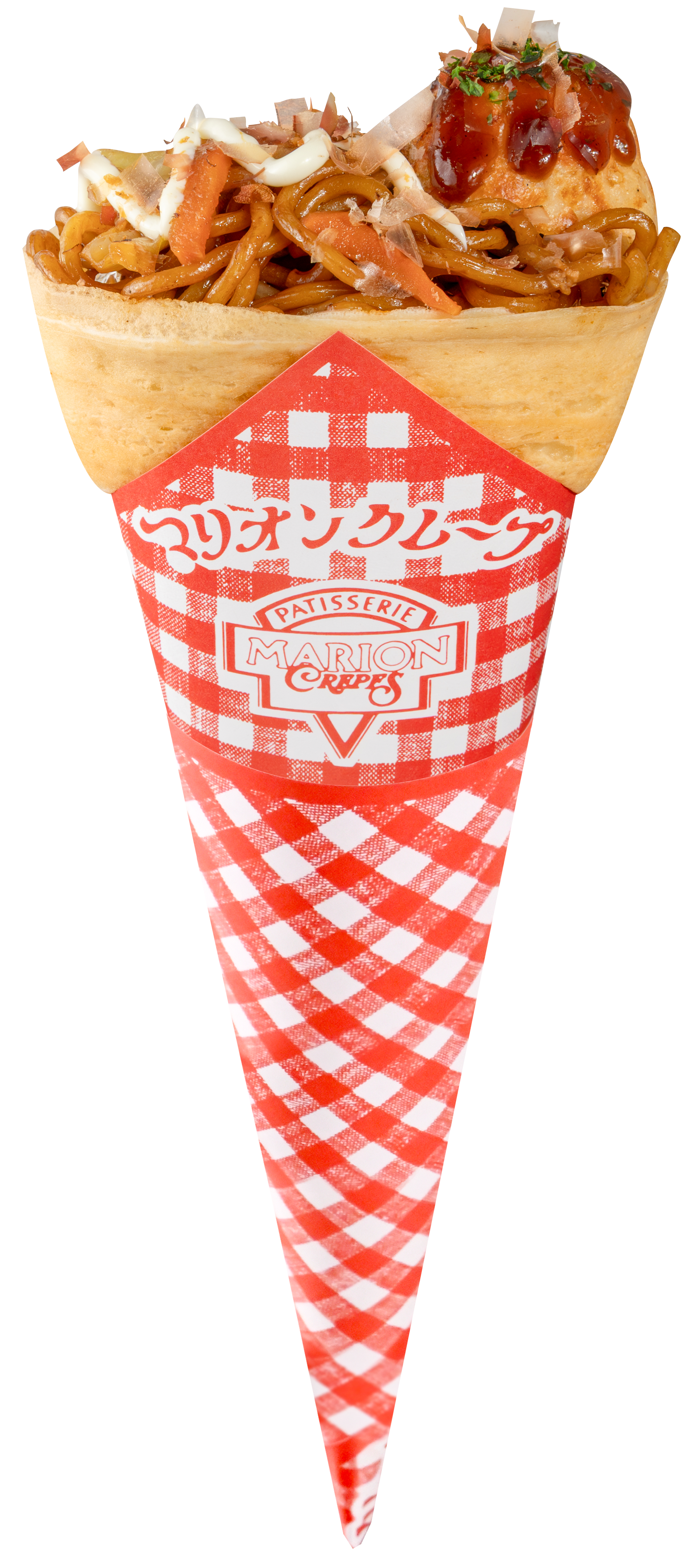 たこ焼きそばクレープ